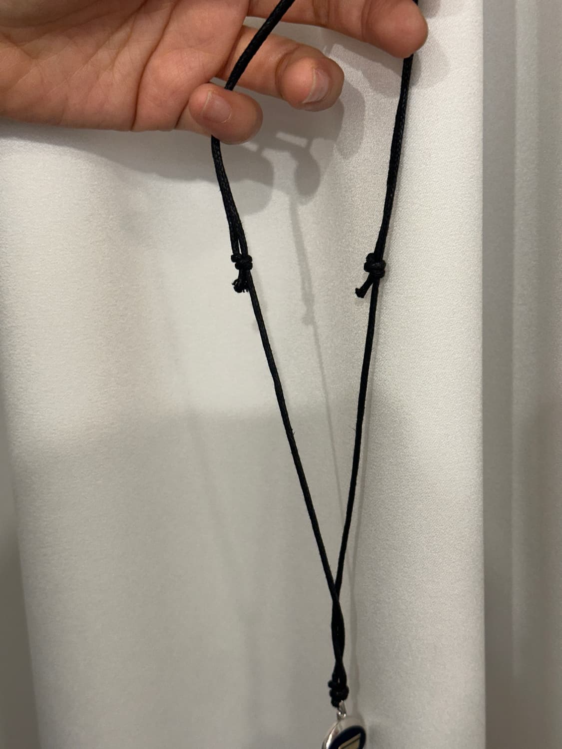 Vintage pendant leather necklace 상품이미지4