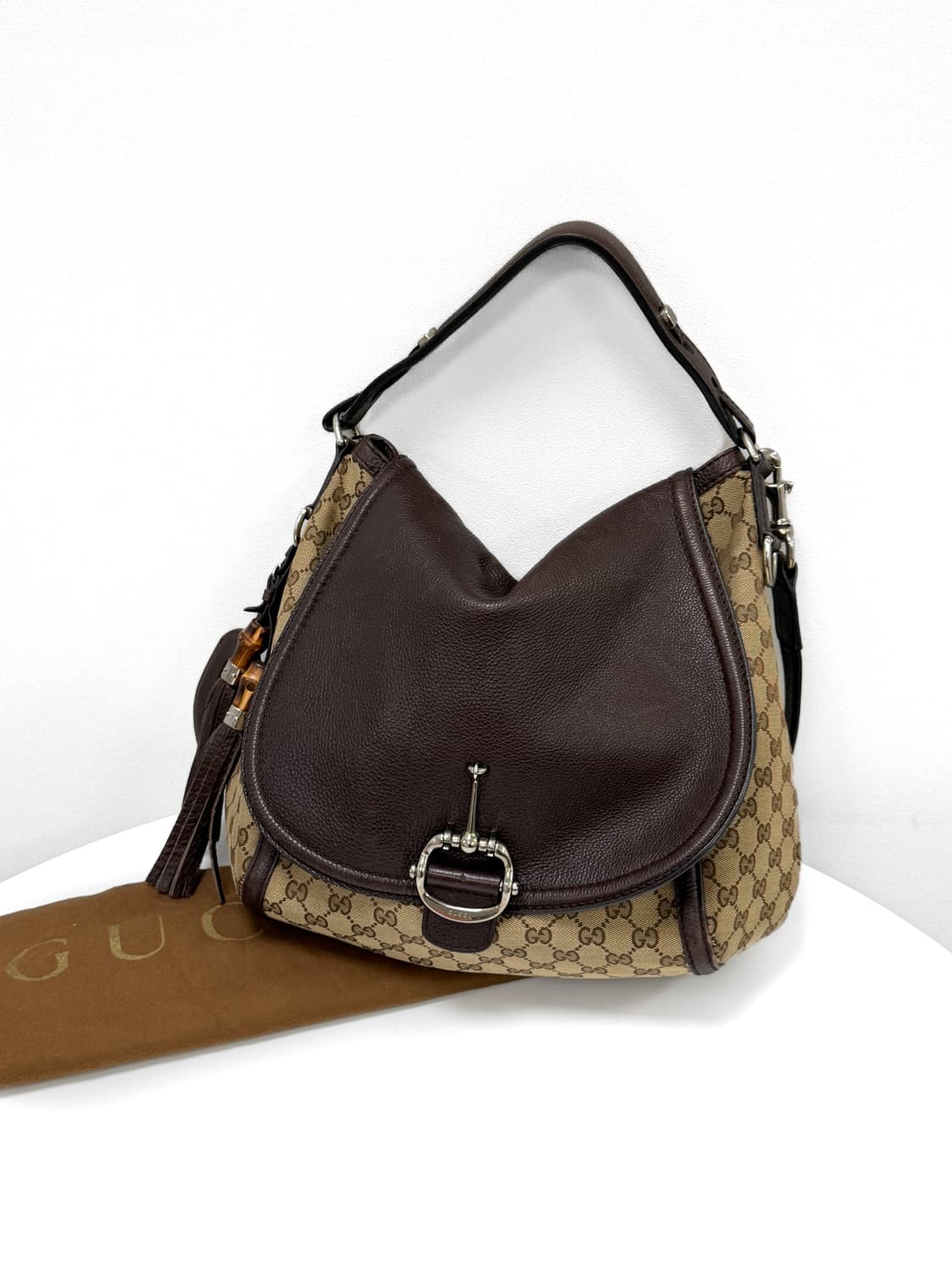 구찌 GG 자카드 수프림 호보백 상품이미지1