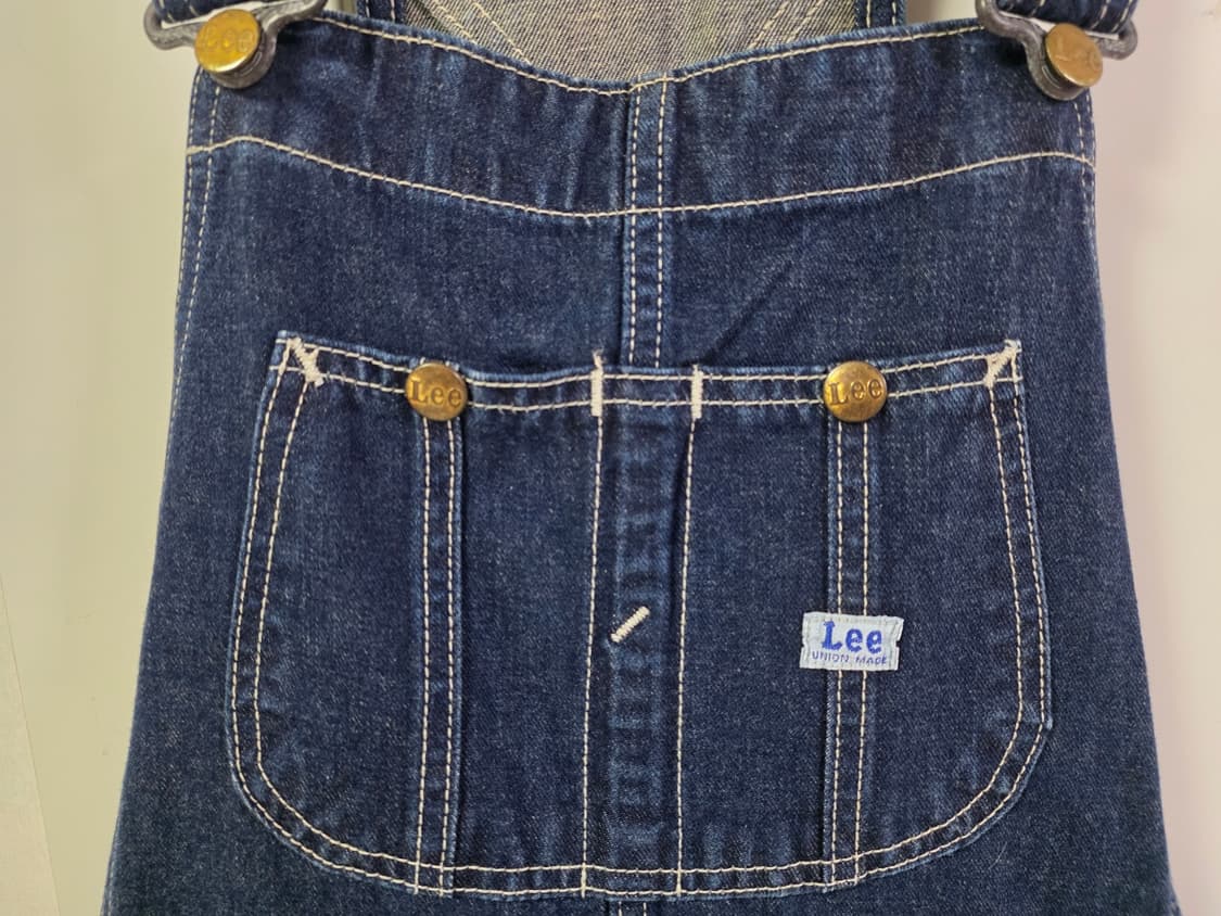 JPN Lee 데님 워싱 멜빵 스커트 여성 M

 상품이미지6