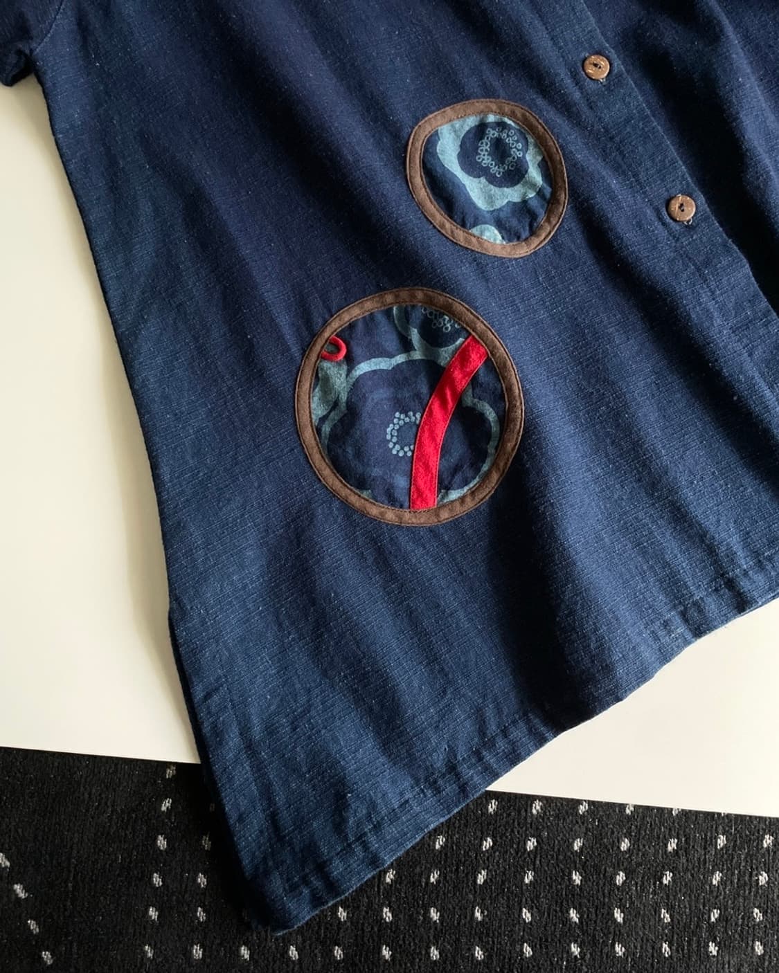 indigo shirt-jacket 상품이미지9