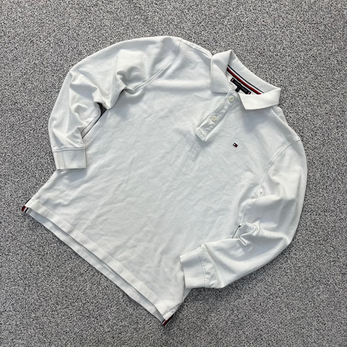 152 타미힐피거 키즈 긴팔 카라 티셔츠 0331J 상품이미지1