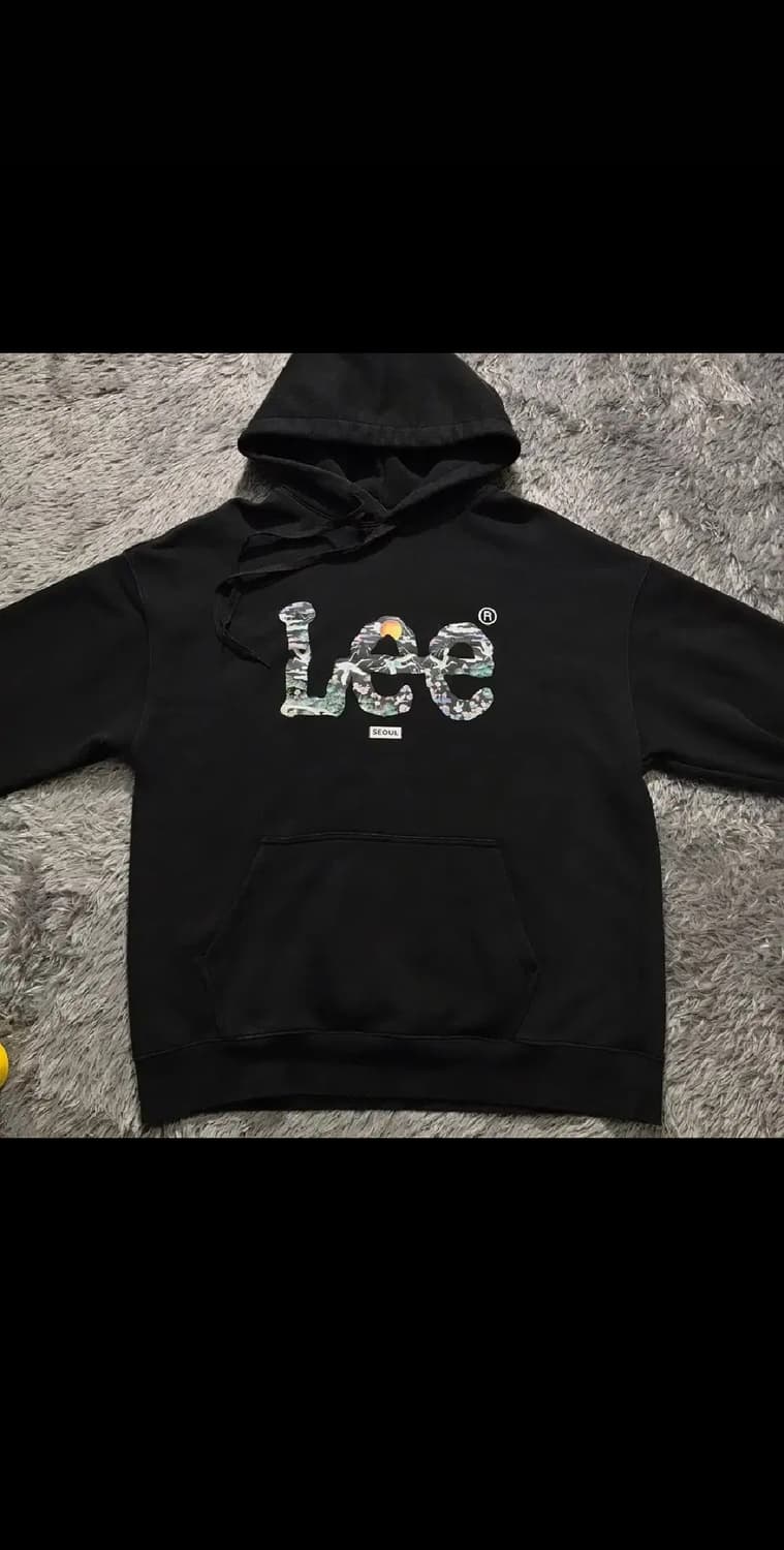 [[M, A급, 공용]@ Lee  자개문양 서울 에디션 트위치로고 후드티 상품이미지1