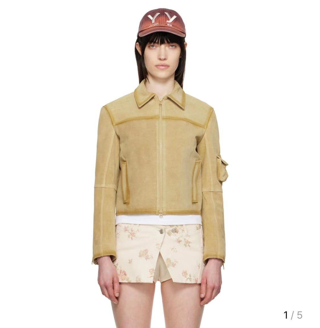 오픈와이와이 싱글라이더 스웨이드 자켓 M 상품이미지8