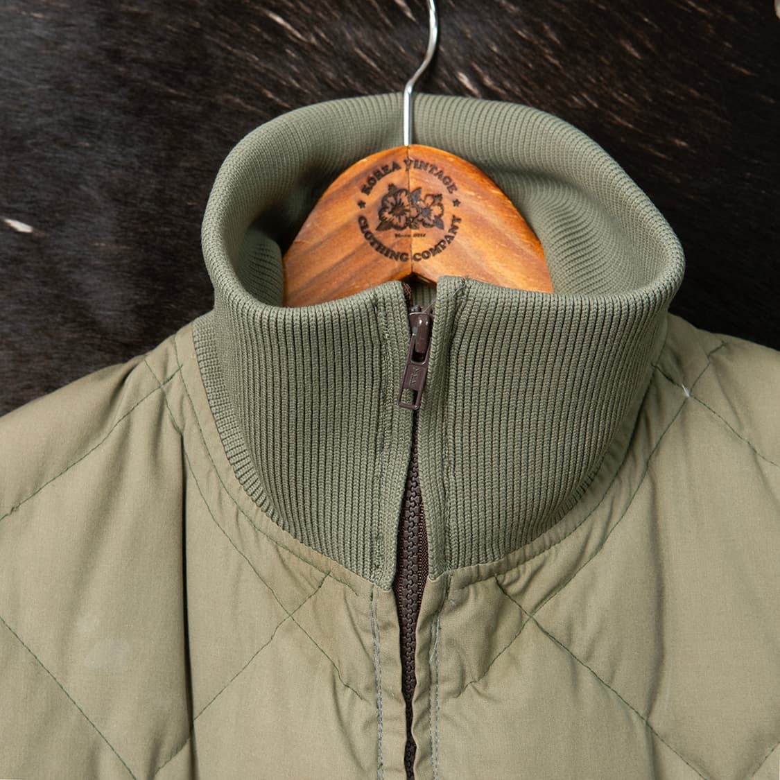 [100] 80s 에디바우어 USA 메이드 다이아몬드 퀼팅 구스다운 자켓 상품이미지2