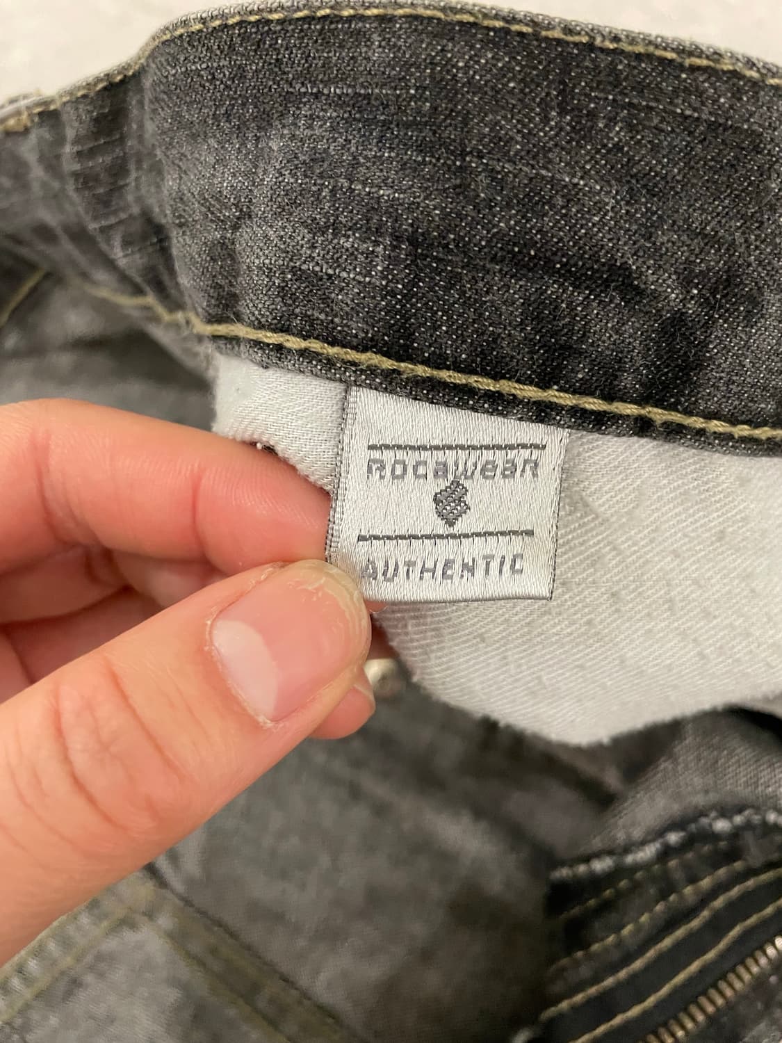 00‘s Rocawear 로카웨어 데님 와이드 카펜터 팬츠 상품이미지10