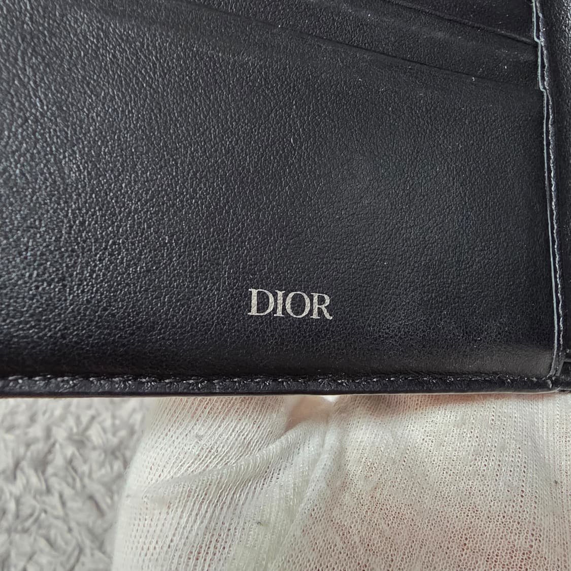 {클로젯}[24ss][크림 제품]디올 오블리크 반지갑 상품이미지6