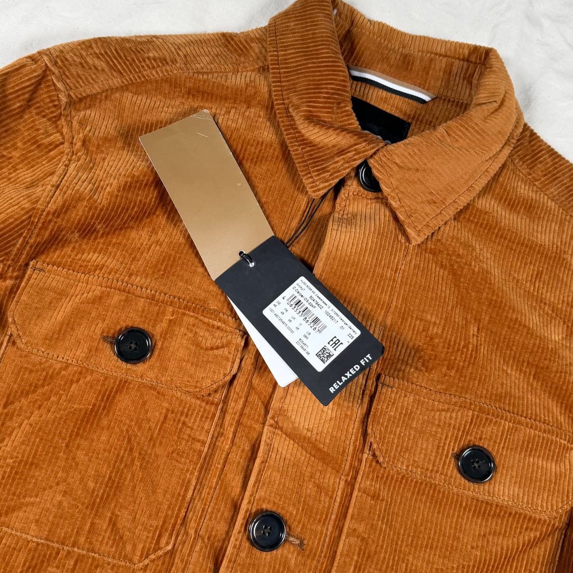 Boss 보스 코듀로이 셔츠 자켓 데드스탁 상품이미지4