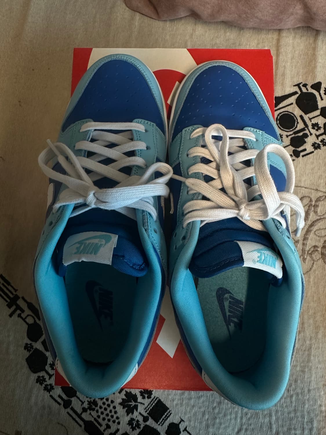 나이키 덩크 로우 레트로 아르곤 265mm 상품이미지4