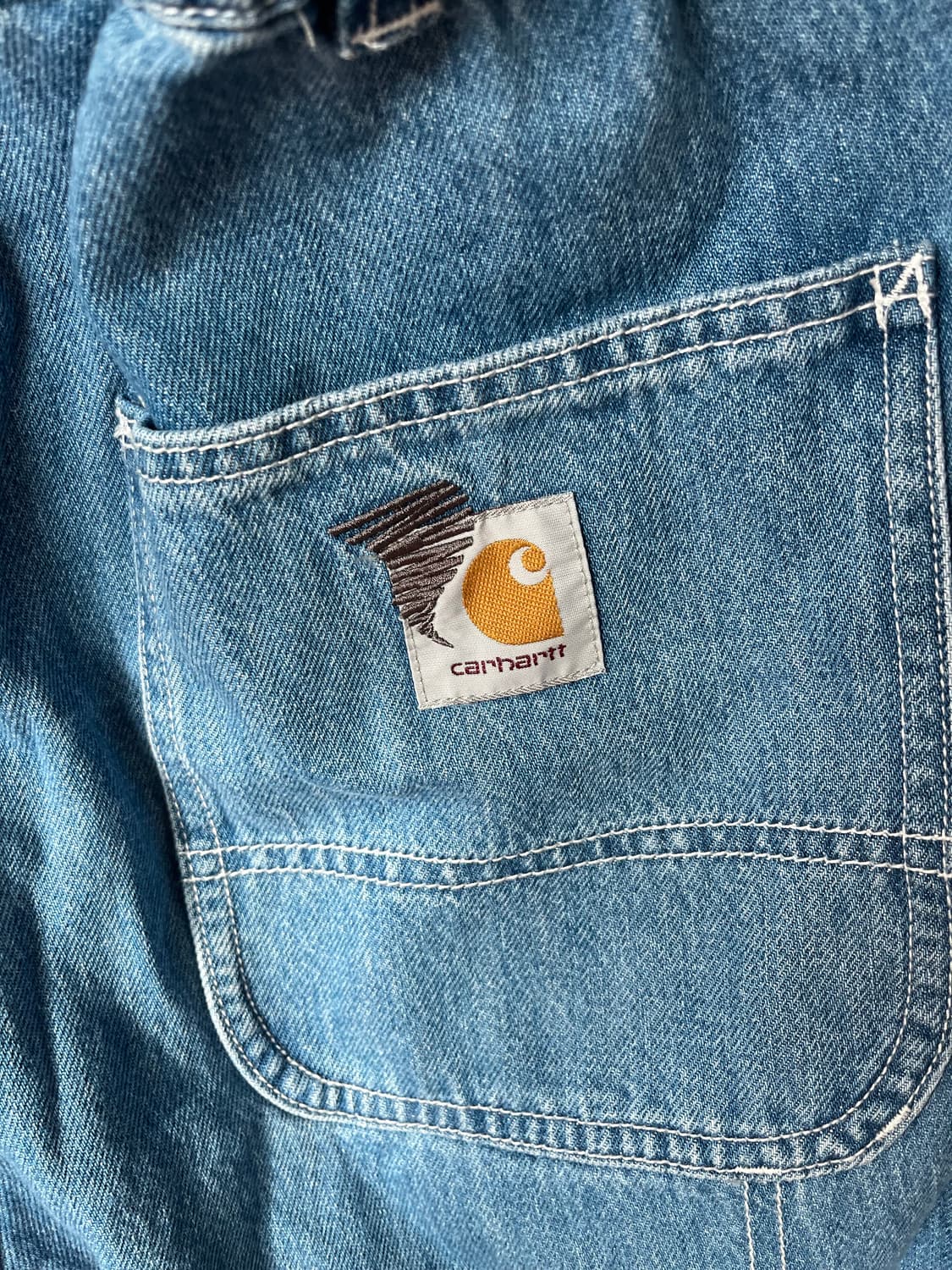 칼하트 인빈시블 더블니 바지  상품이미지3