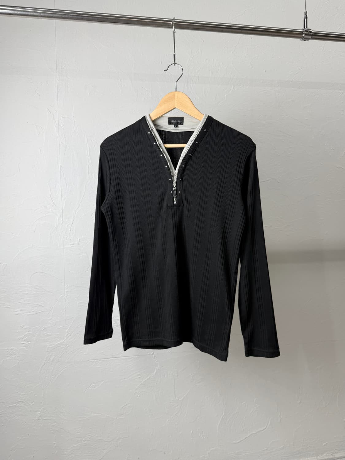 Male & Co 레이어드 롱 슬리브 상품이미지1