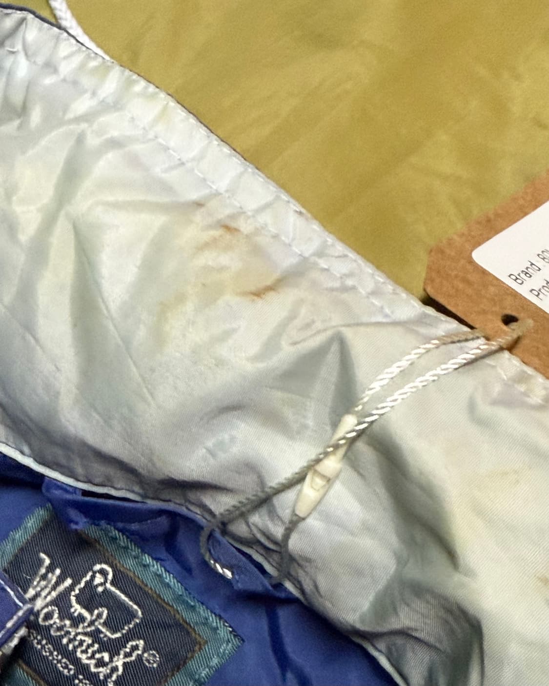 80‘s 울리치 나일론 집업 자켓 XL 상품이미지5