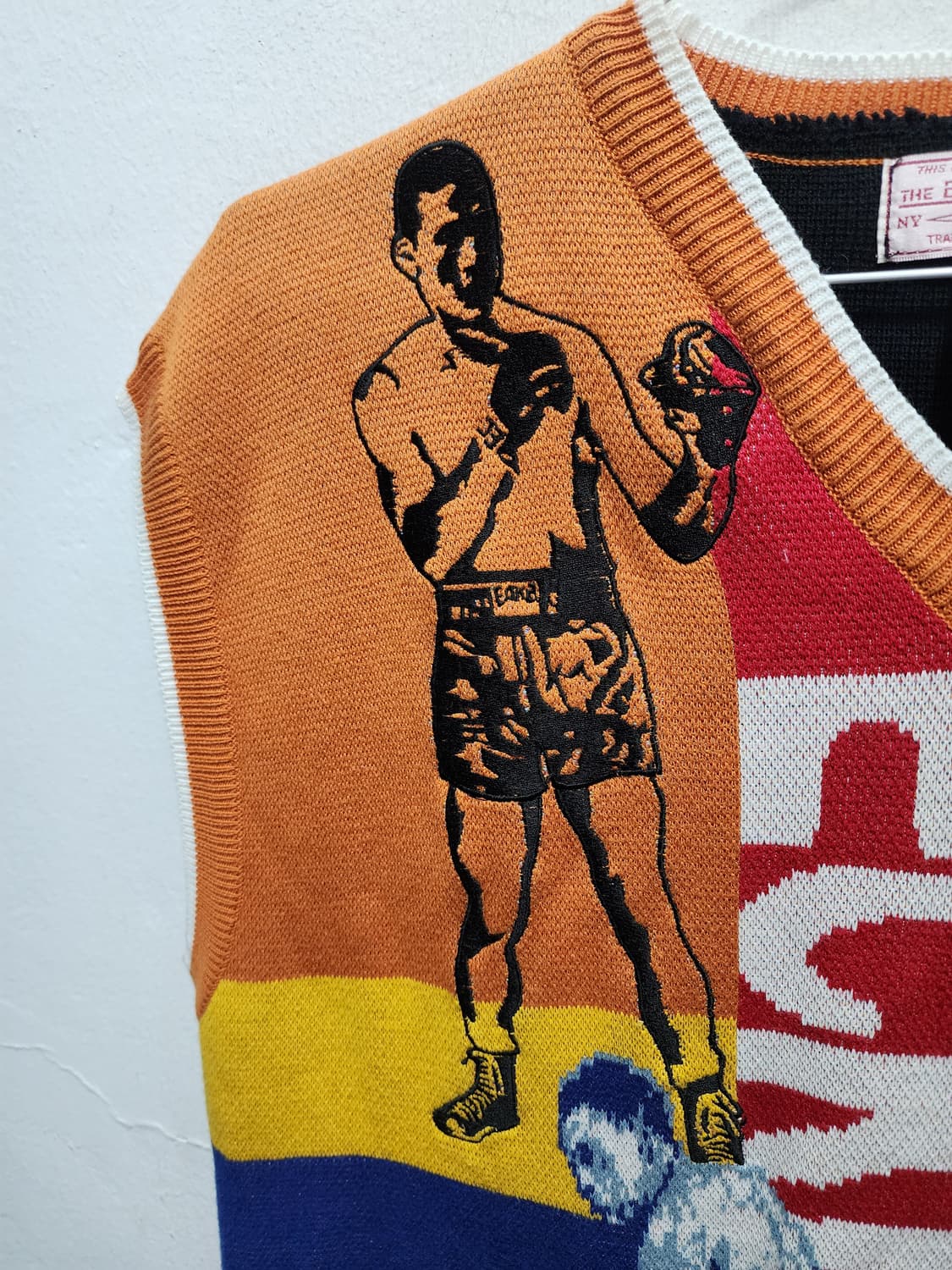 에코언리미티드 무하마드알리 니트 베스트 XL 상품이미지3