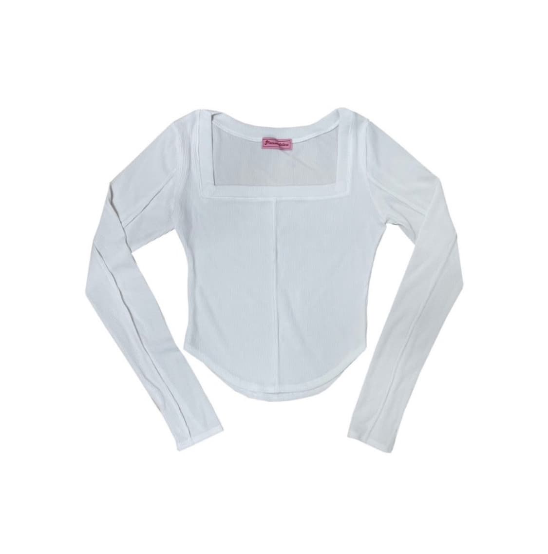 PLEASENOFOLLOW 플리즈노 팔로우 바비탑 화이트  상품이미지1