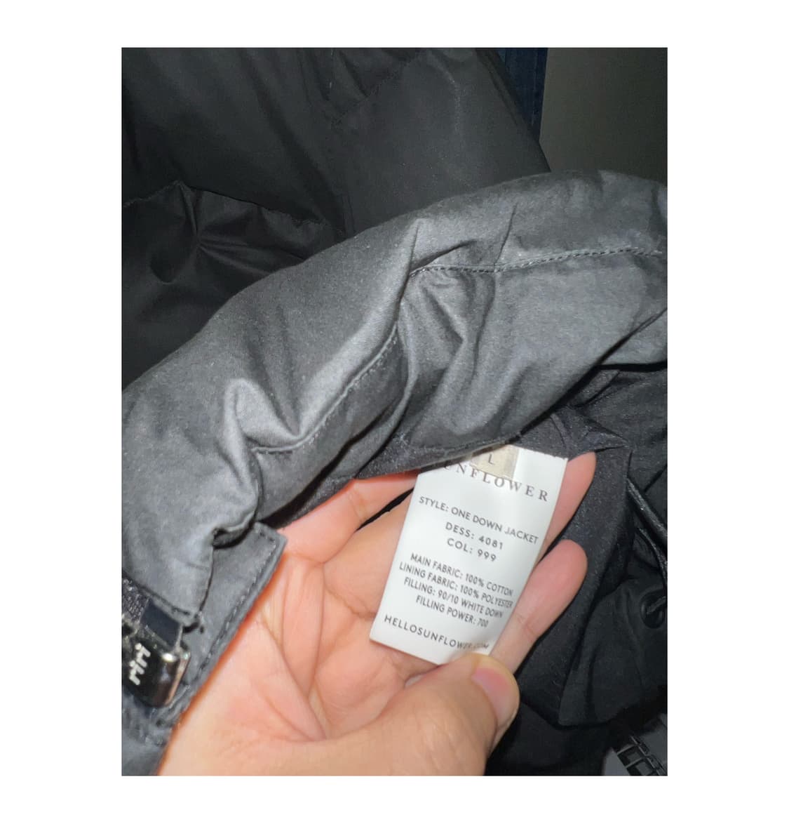 선플라워 원다운 자켓 상품이미지6