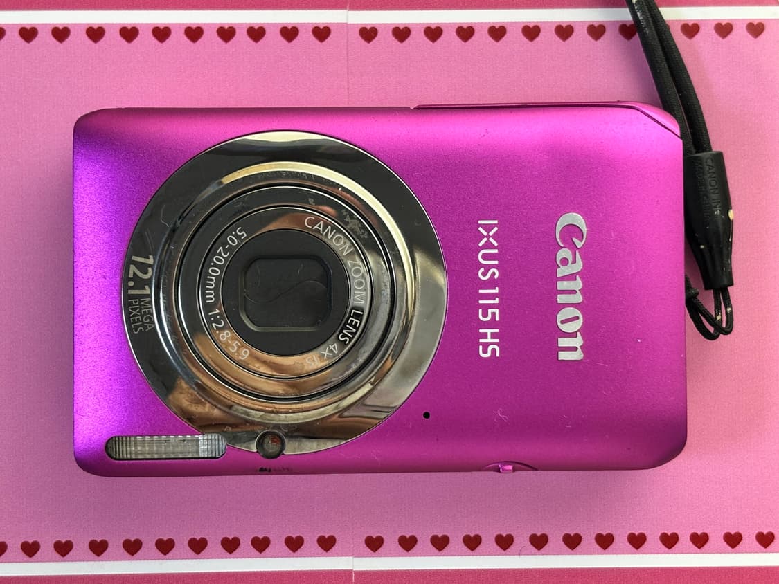 캐논 익서스 ixus 115 HS 핫핑크 canon hot pink 상품이미지1