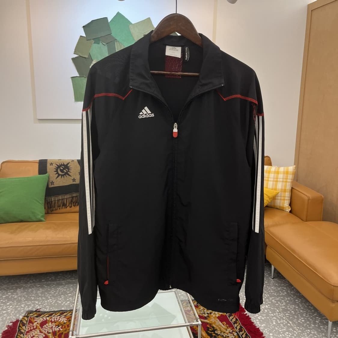 아디다스 자수로고 스포티 윈드브레이커 바람막이 90 C05612 상품이미지1