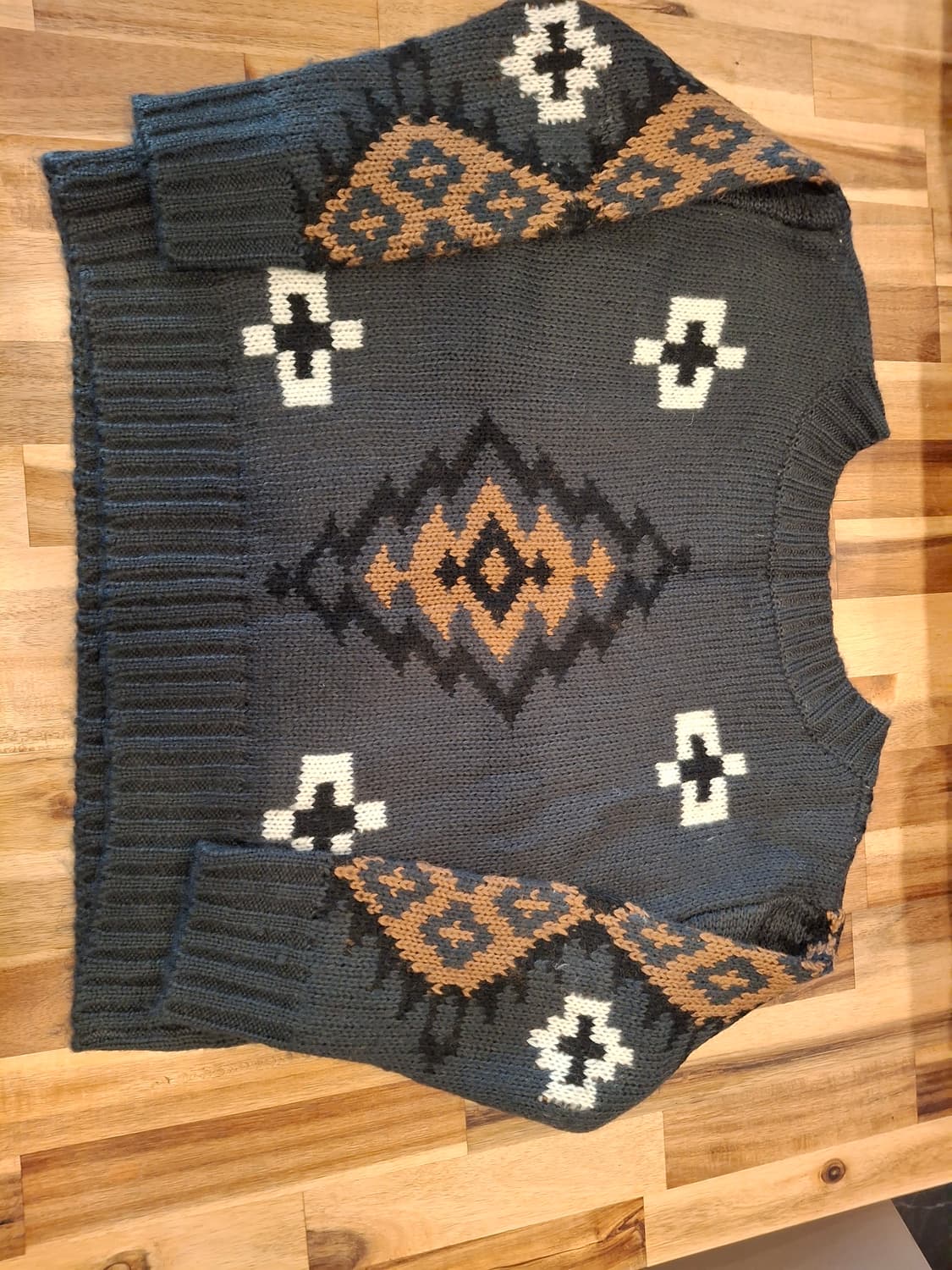 (마지막특가) 르꼬브 패턴 니트 상품이미지4