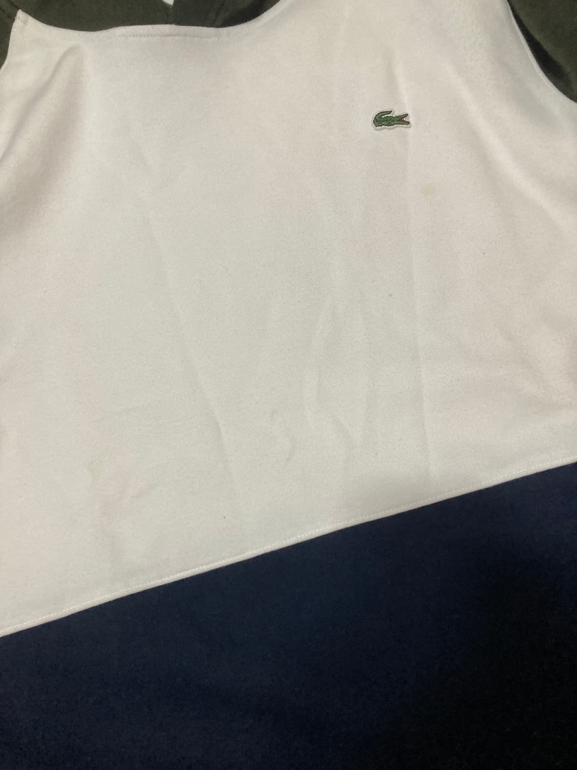 라코스테 카키네이비 후드티 L 상품이미지2