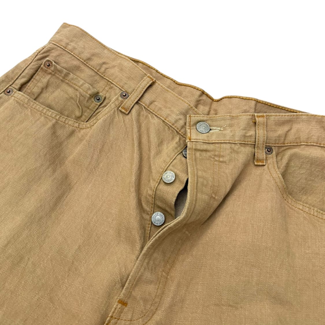 리바이스 501 베이지 코튼팬츠 상품이미지7