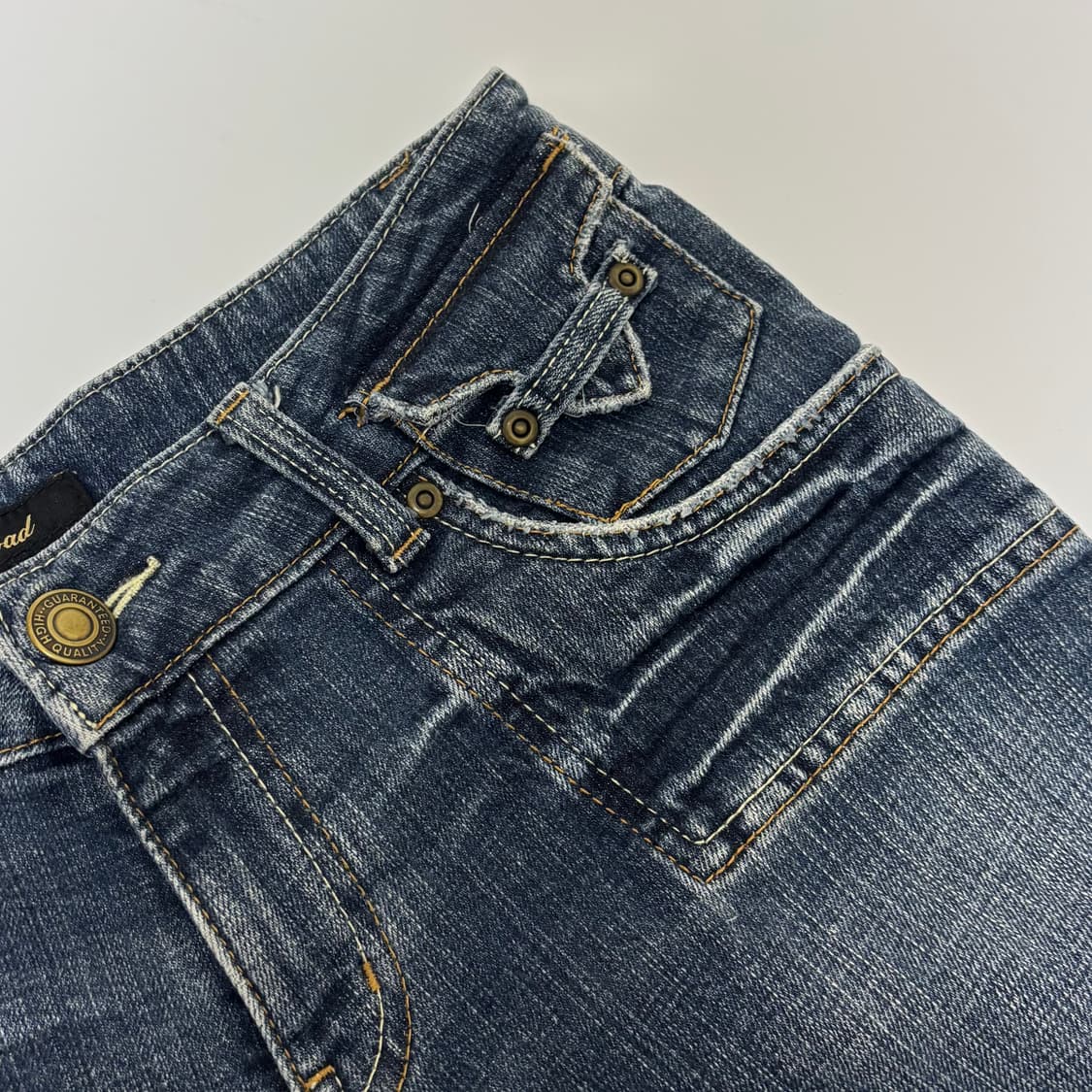 카멜 로드(Camel Road) 아카이브 입체 자수 부츠컷 데님] 상품이미지3