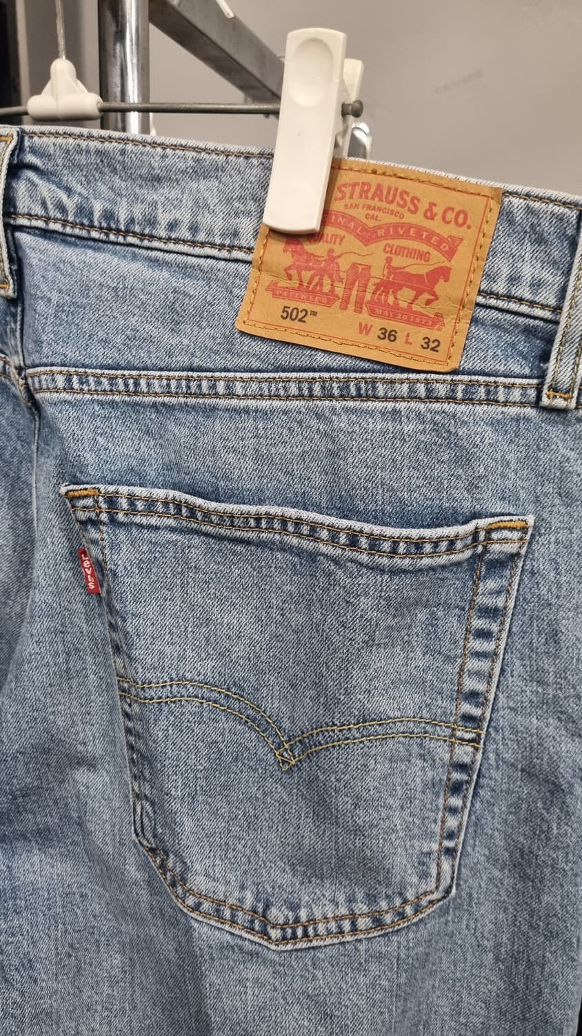 levis502 봄색감 데님팬츠 허리36 상태최상급 상품이미지3