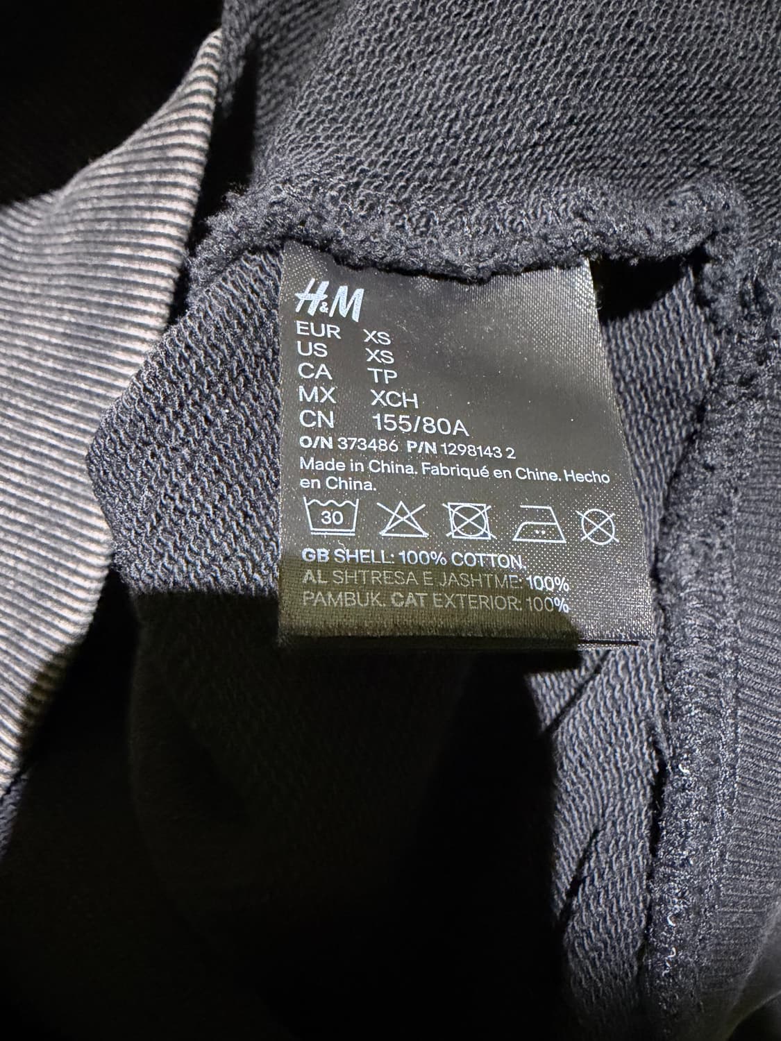 H&M Glenn Martens 후디 상품이미지6