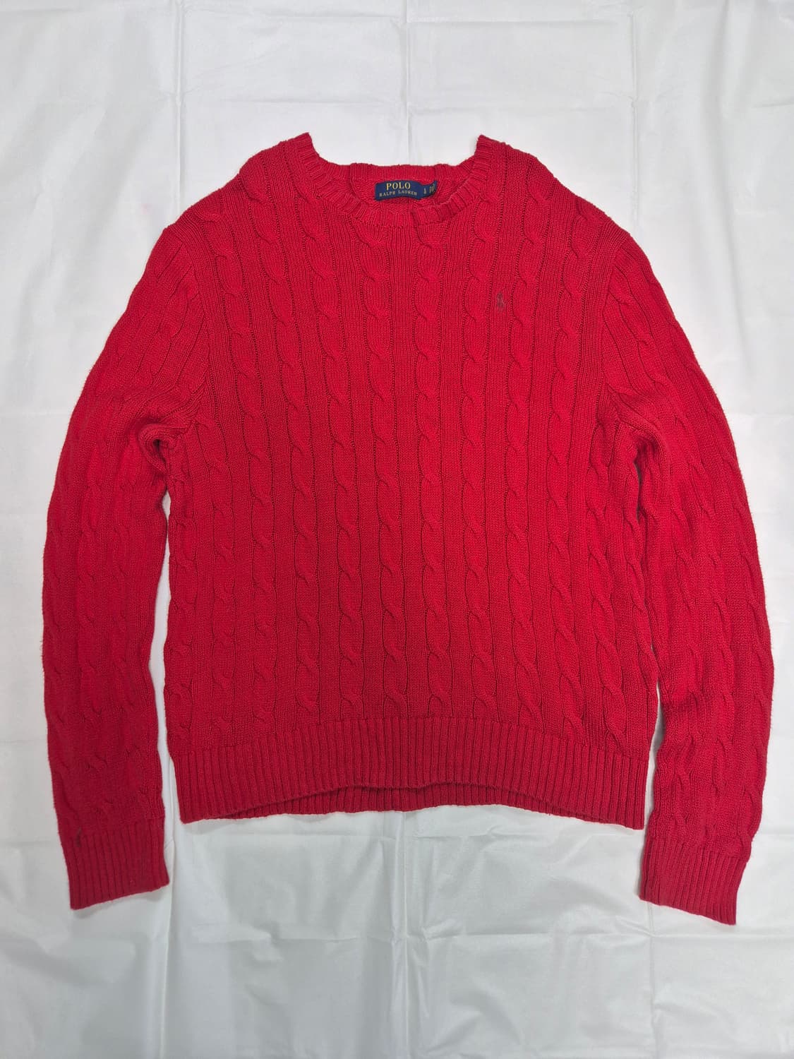 폴로 케이블 니트 상품이미지1