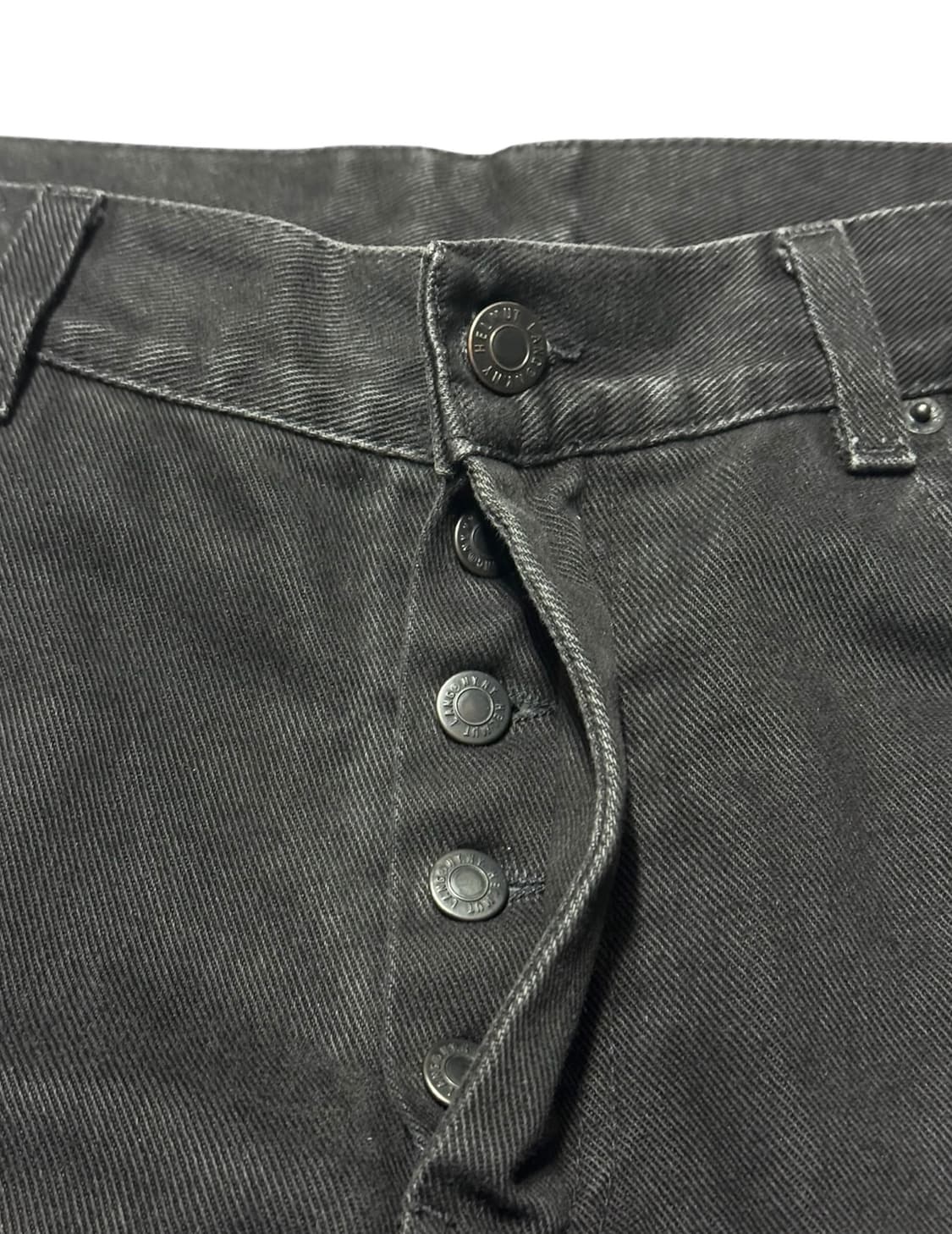 Helmut Lang 블랙 데님 팬츠 상품이미지2