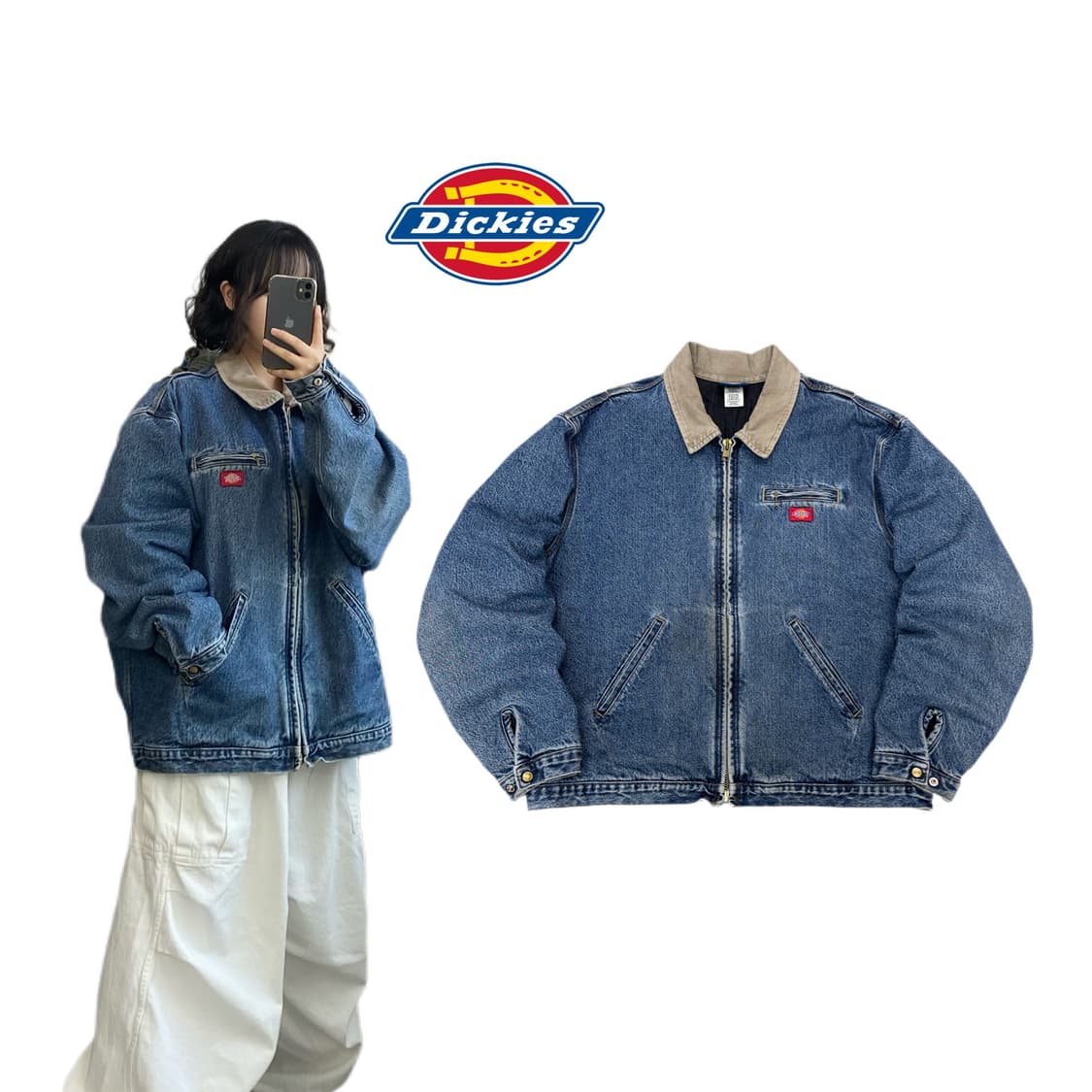 디키즈 OG 디트로이트 데님 워크자켓 상품이미지1