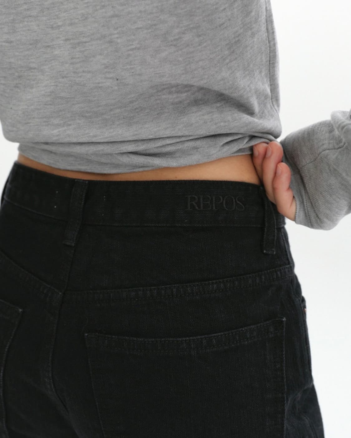 (당일발송/택 O/사이즈 교환 가능) 리포스 부츠컷 팬츠 판매합니다. 상품이미지4