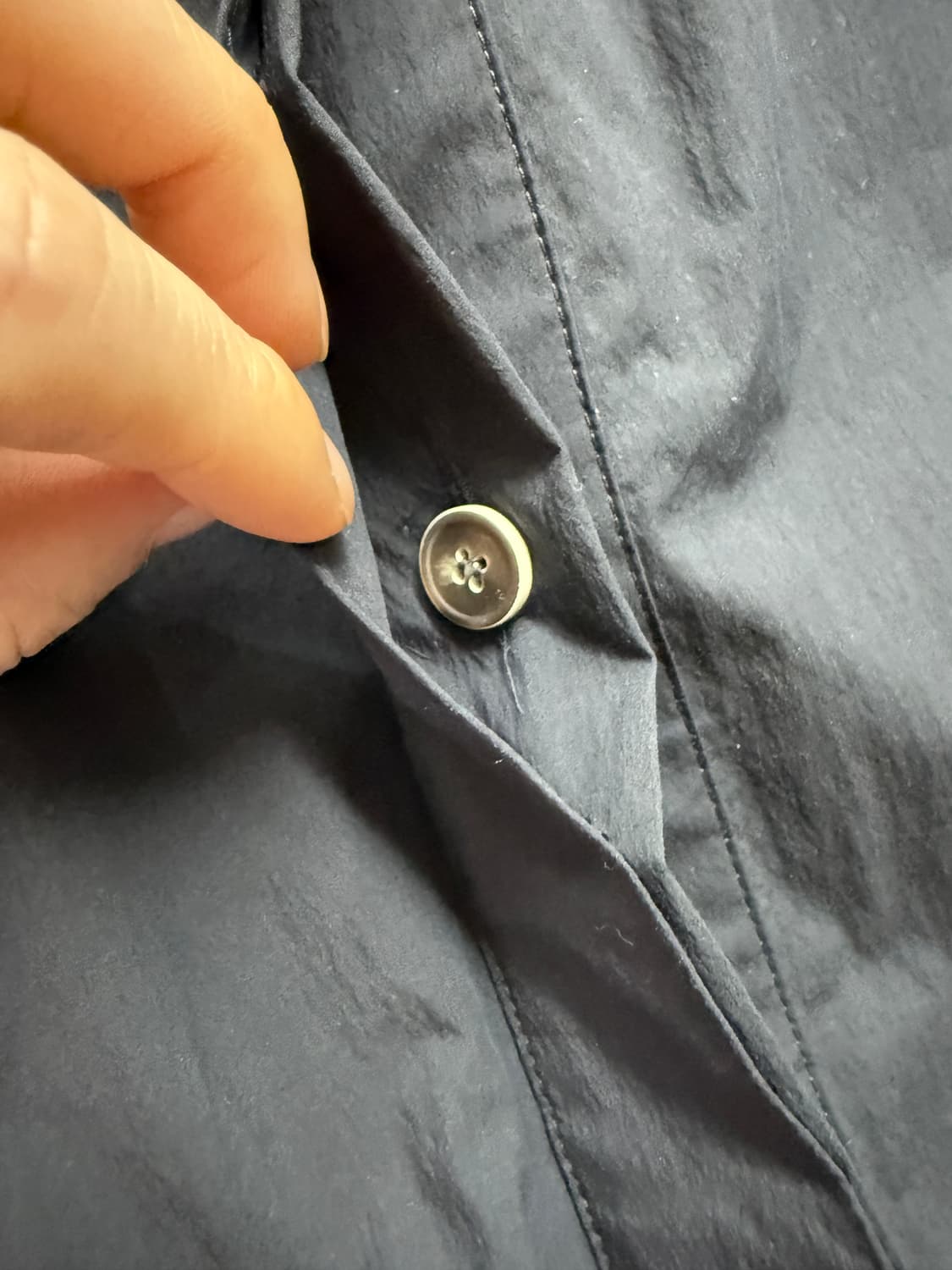 SYSTEM 벨티드 세일러 카라 원피스 상품이미지8