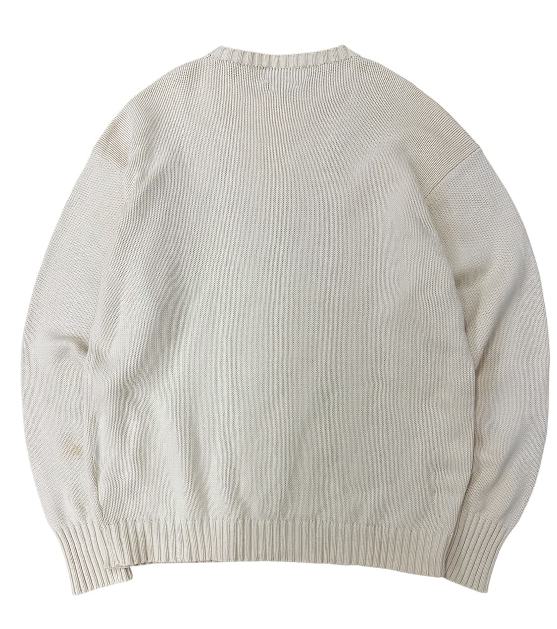 00s 폴로 코튼니트 아이보리 (XL~2XL) 상품이미지7