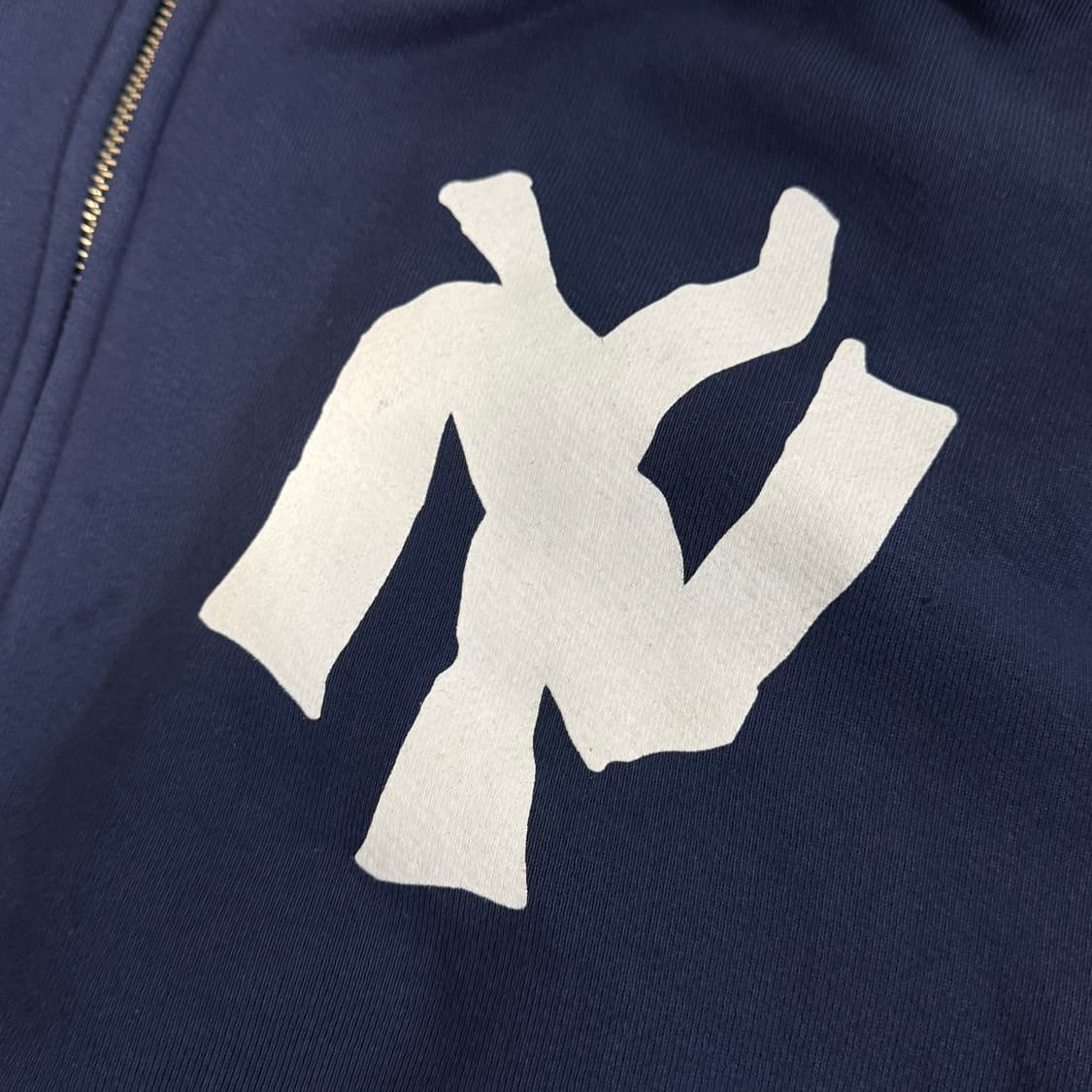 (L) 아킴보클럽 NY 후디집업 네이비 상품이미지3