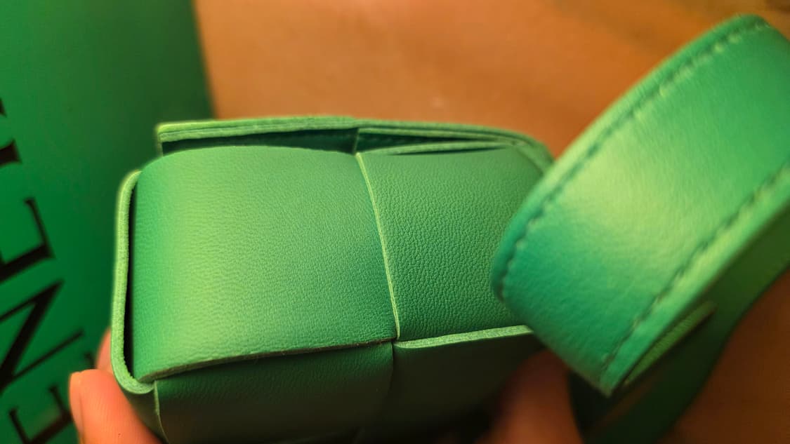 보테가 베네타 카세트백 미니 그린 상품이미지2