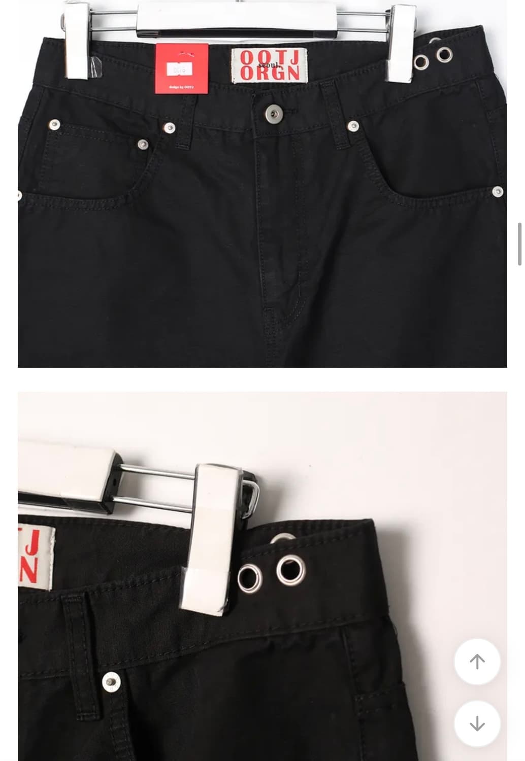 Ootj 새깅팬츠 폴딩와이드팬츠 상품이미지5