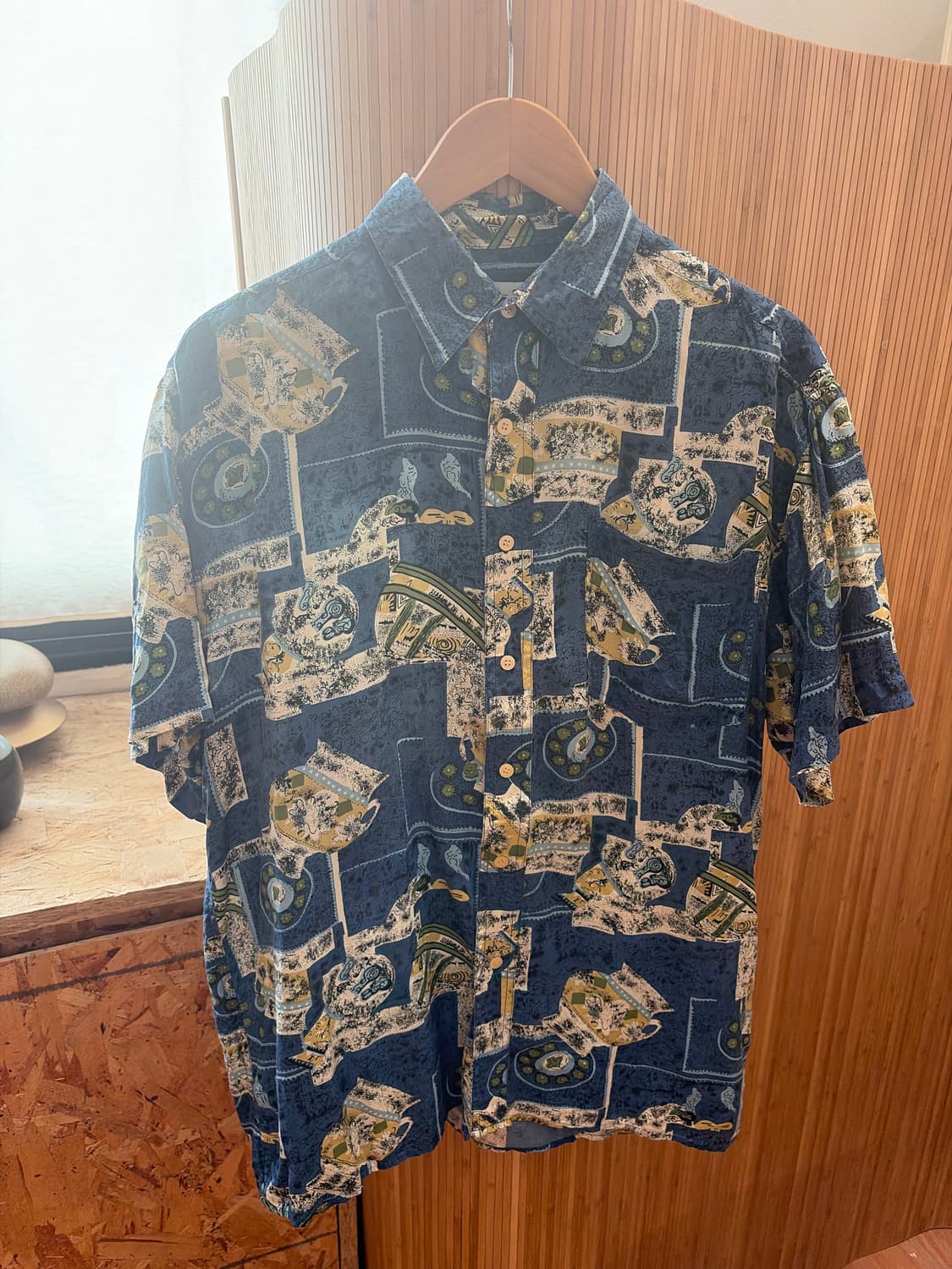 Hawaii Silkyway 100% Washable Silk Shirt 상품이미지5