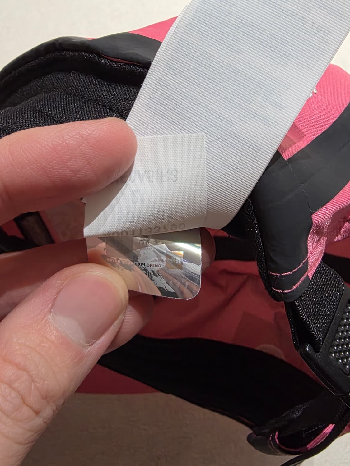 슈프림 x 노스페이스 서밋 시리즈 아우터 테이프 심 캠프캡 핑크 상품이미지5