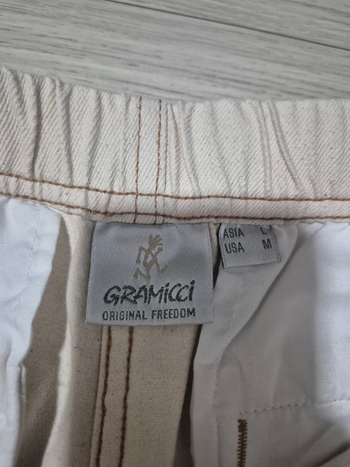 그라미치 루즈테이퍼드 에크루 라지  상품이미지4