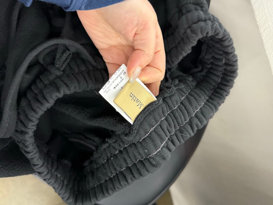 Matin Kim 마뗑킴 카고 리본 스웻팬츠 블랙 Free 상품이미지6