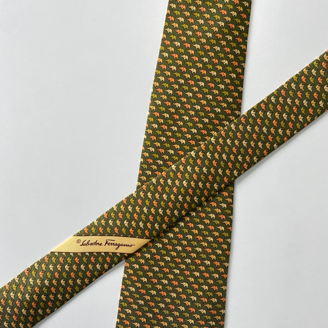 페레가모 (Ferragamo) 명품 정품 넥타이 상품이미지4
