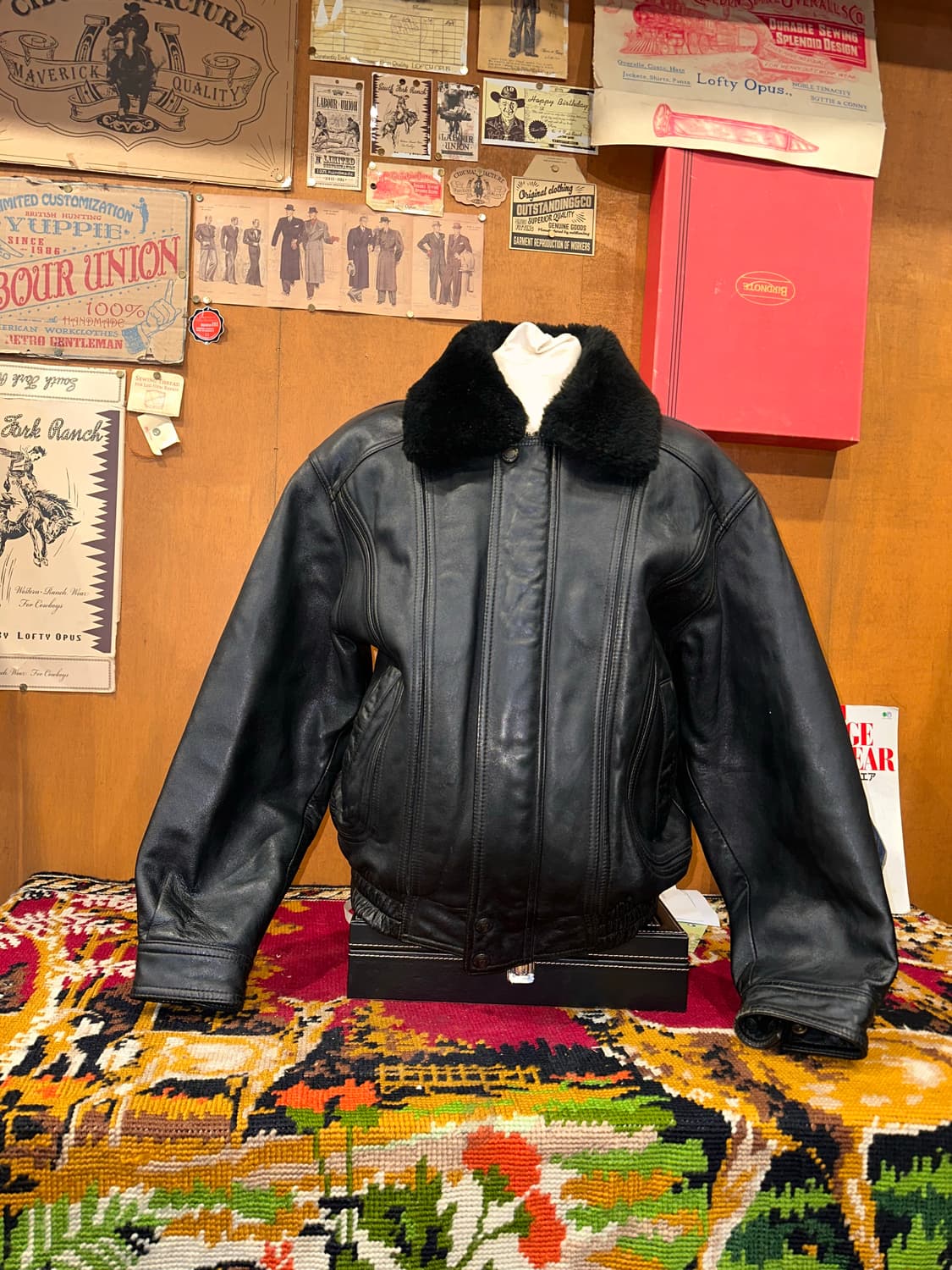 ( L-XL ) 가죽자켓 레더자켓 봄버자켓 푸퍼자켓 항공점퍼 상품이미지3