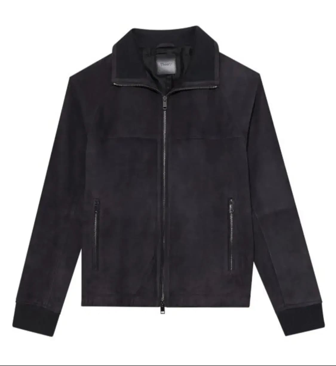 [새상품/L]띠어리 스웨이드 봄버 theory 상품이미지1