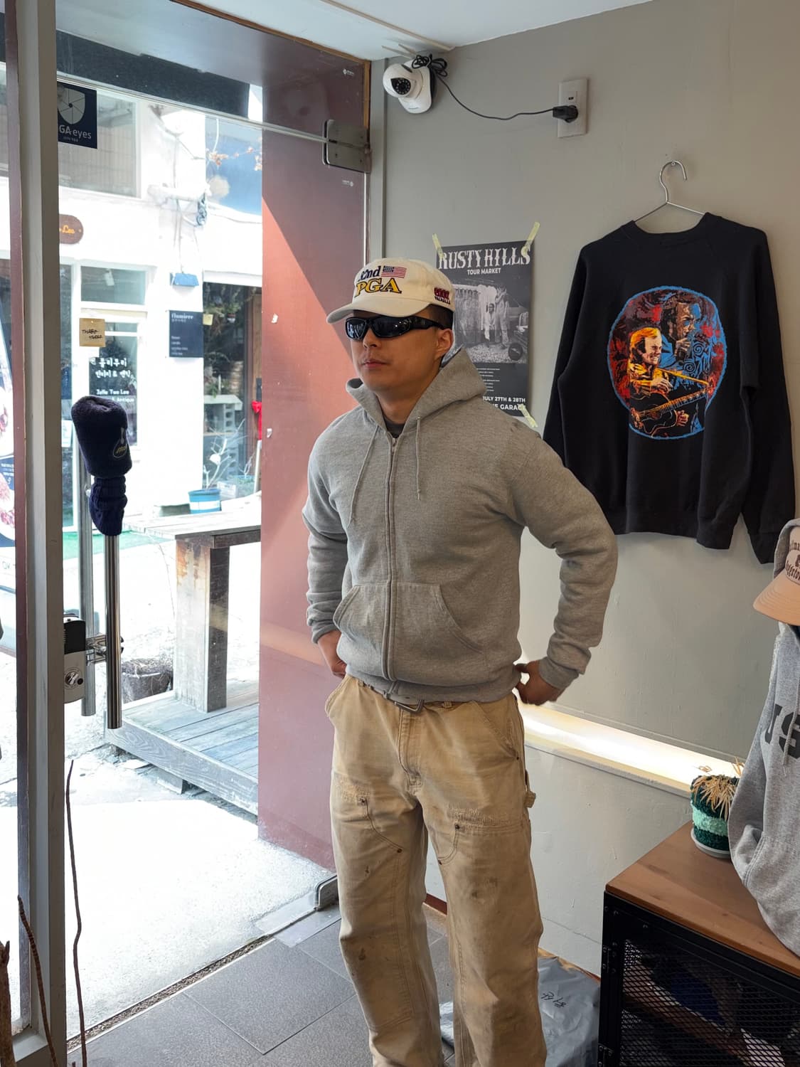 90‘s Red Kap American plain hood zip-up 상품이미지3