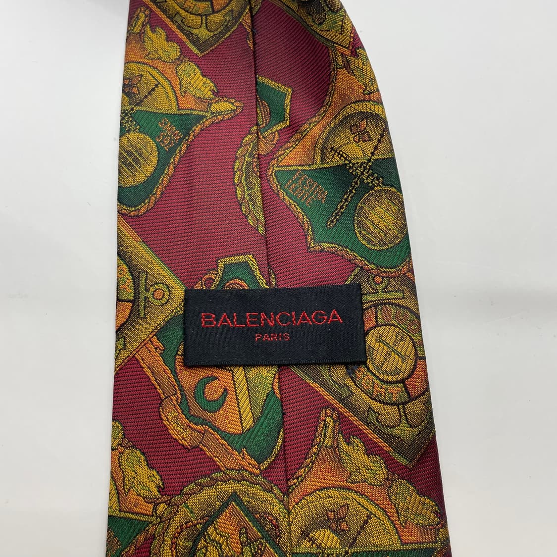 895) (BALENCIAGA) 발렌시아가 패턴 넥타이 상품이미지5