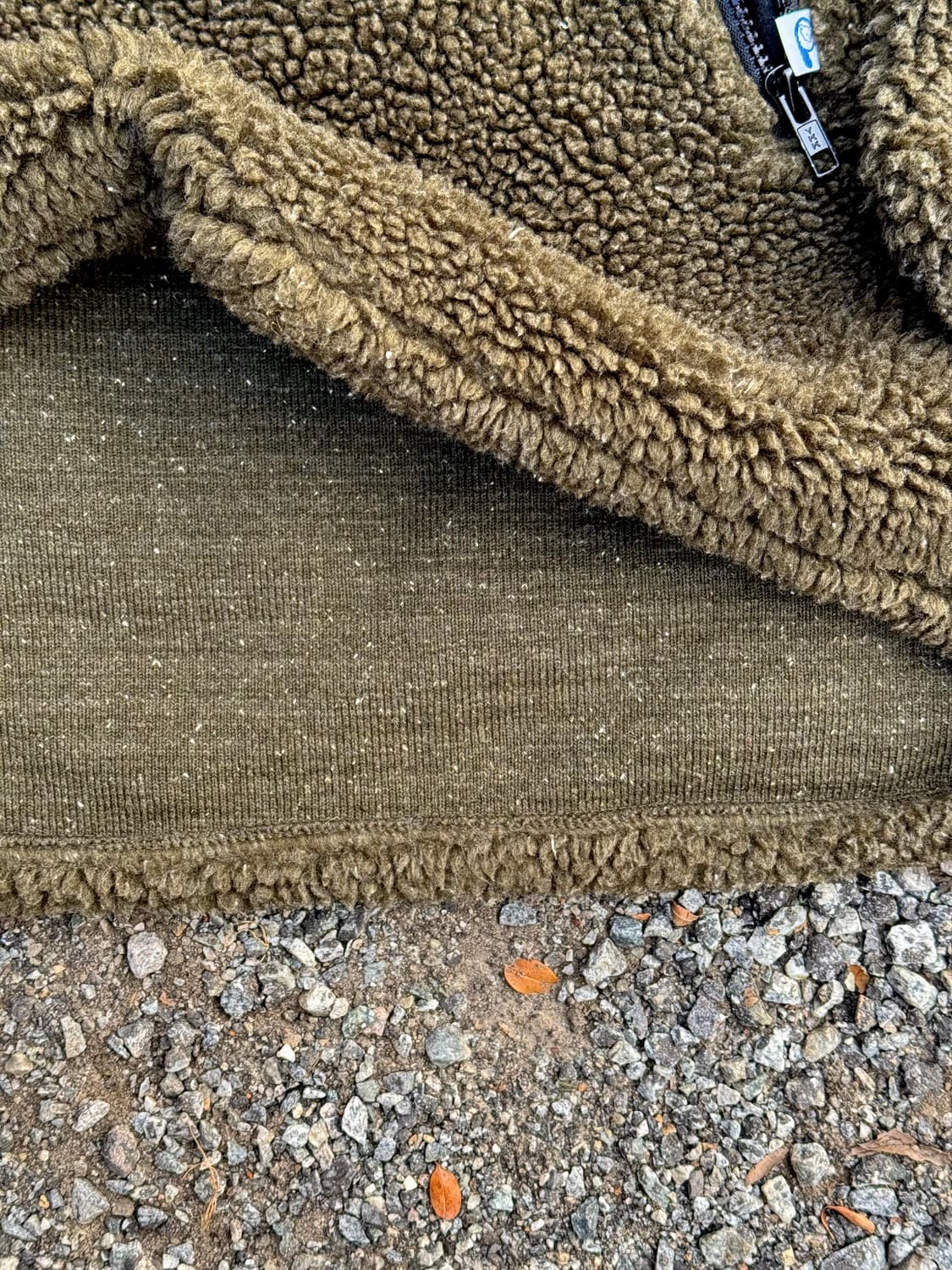 90s USA Made 빈티지 펜필드 쉐르파 플리스 하프집 후디 상품이미지6