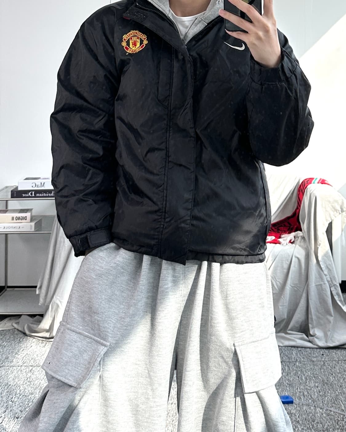 나이키 00s 맨체스터 유나이티드 바람막이 S 상품이미지3