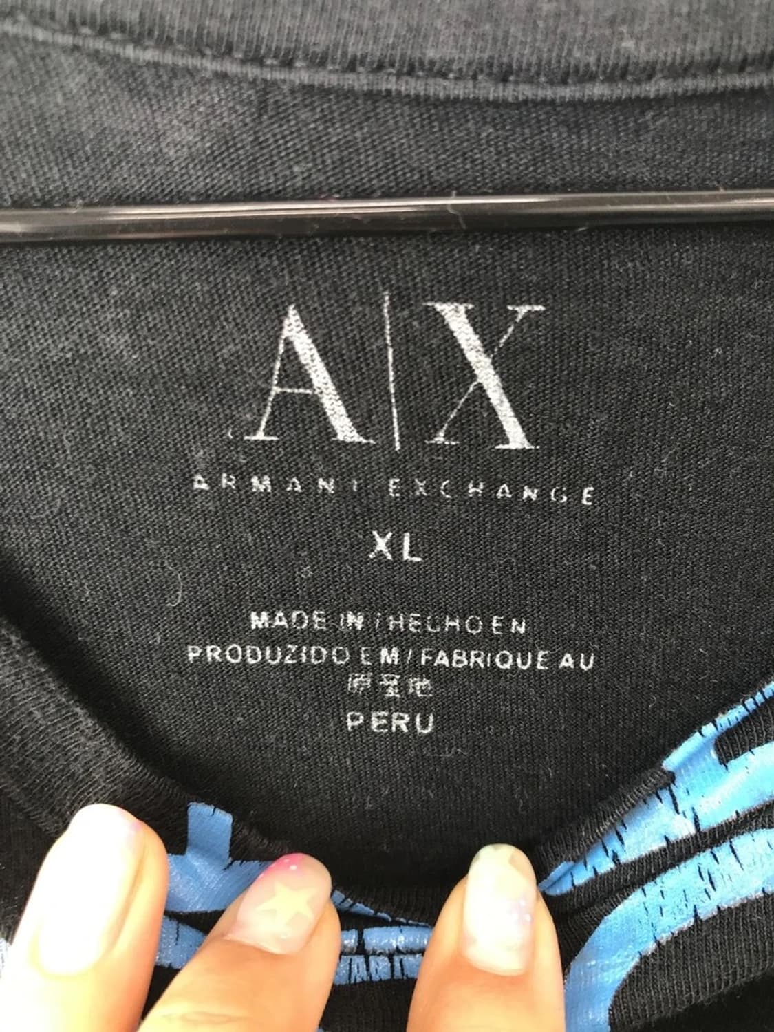 Armani Exchange Logo Tee 상품이미지4