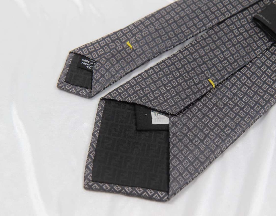 펜디 9.2cm A등급 FF로고 남자 명품 넥타이 상품이미지4