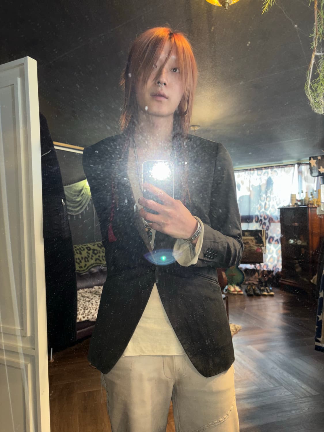 5351 pour les hommes one botton jacket 상품이미지9