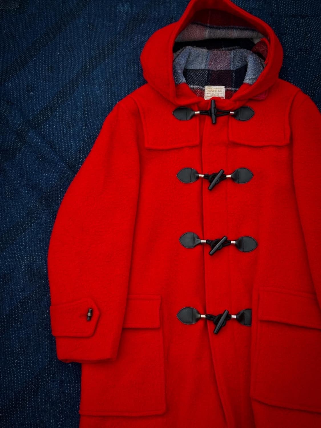 1980‘s Hudson Bay Blanket Duffle Coat  상품이미지2